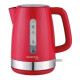Jarra Eléctrica Punktal 1.7 litros 2200w con visor de nivel Rojo
