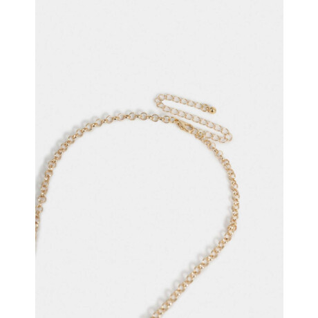 Collar Corto Multidijes Dorado