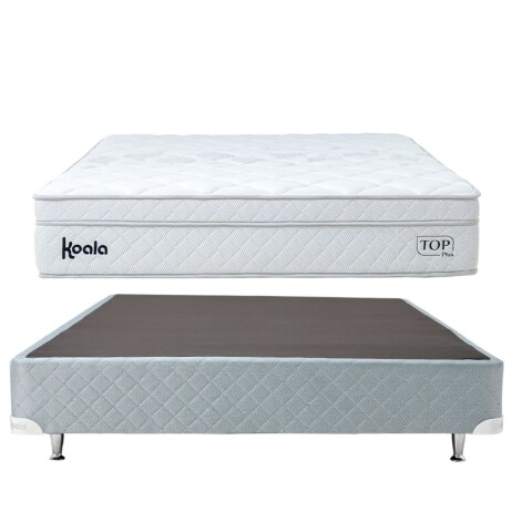 Sommier Koala Top Plus 140x190 cm (Base + Colchón + Cabecera) Sommier Koala Top Plus 140x190 cm (Base + Colchón + Cabecera)
