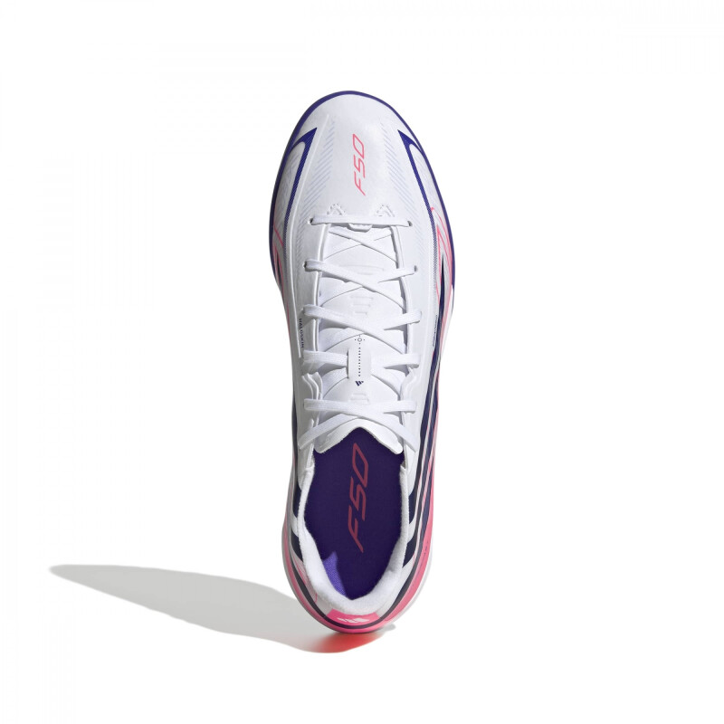 Championes Adidas F50 HYPERFAST LEAGUE TF Hombre KJ3434 Blanco-violeta
