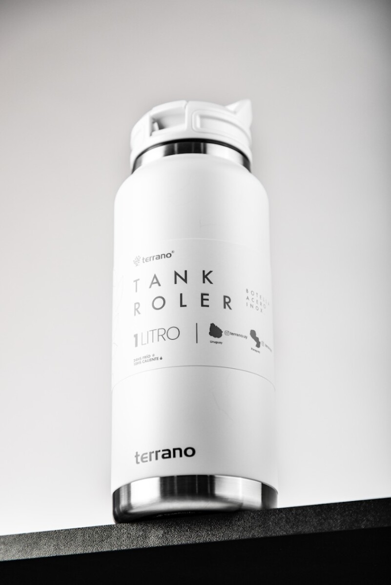 Botella Tank Roler 1LT - Blanco 