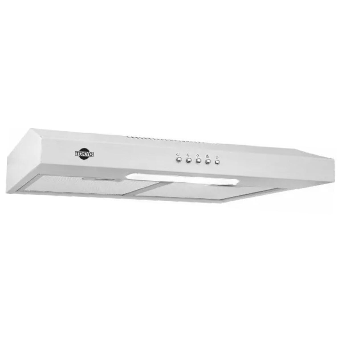 Purificador De Cocina Tokyo Slim 60Cm Blanco 