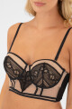 Corset glint Negro