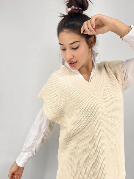 CHALECO WANNA 2120 BLANCO