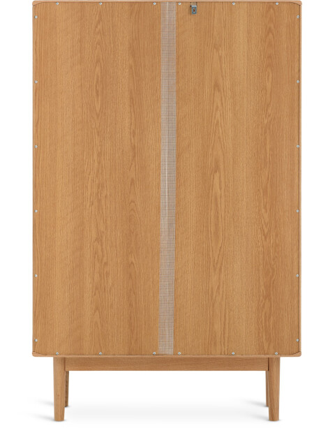 Vitrina VESTERBY baja 2 puertas roble nat Vitrina VESTERBY baja 2 puertas roble nat