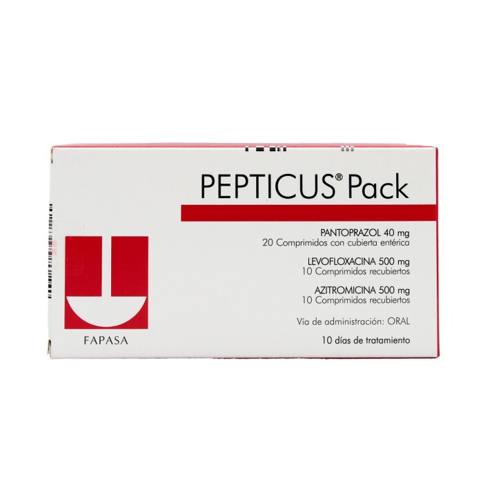 PEPTICUS PACK P/10 DIAS DE TRATAMIENTO C única