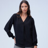 Blusa Frunces NEGRO