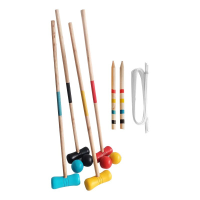 Croquet de madera en bolsa Croquet de madera en bolsa