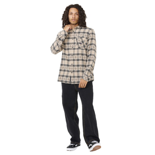 Camisa Rip Curl Archive Flannel - Patron Camisa Rip Curl Archive Flannel - Patron