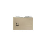 Módulo pulsador para timbre 16A 250V beige Sica ELE07562