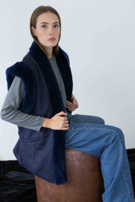 Serrano Warm Vest Azul Marino