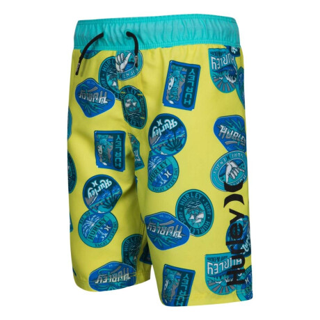 Short Travel Patch Pull On Swim de Niños Multicolor