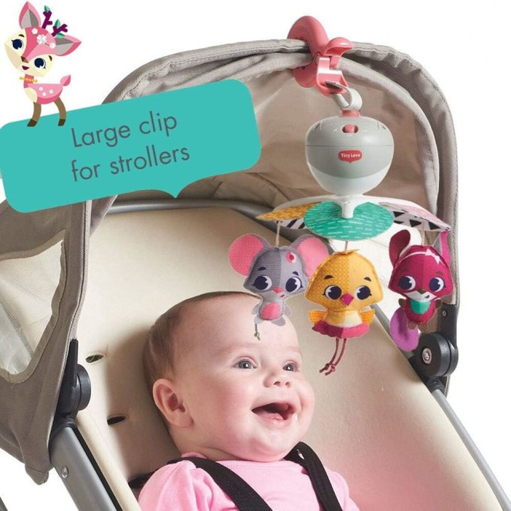 Movil 3 en 1 TINY LOVE Princess rosa
