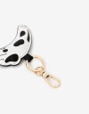 Llavero Cuero/PU Llavero Y Bag Charm Dálmata - Combinacion Bicolor
