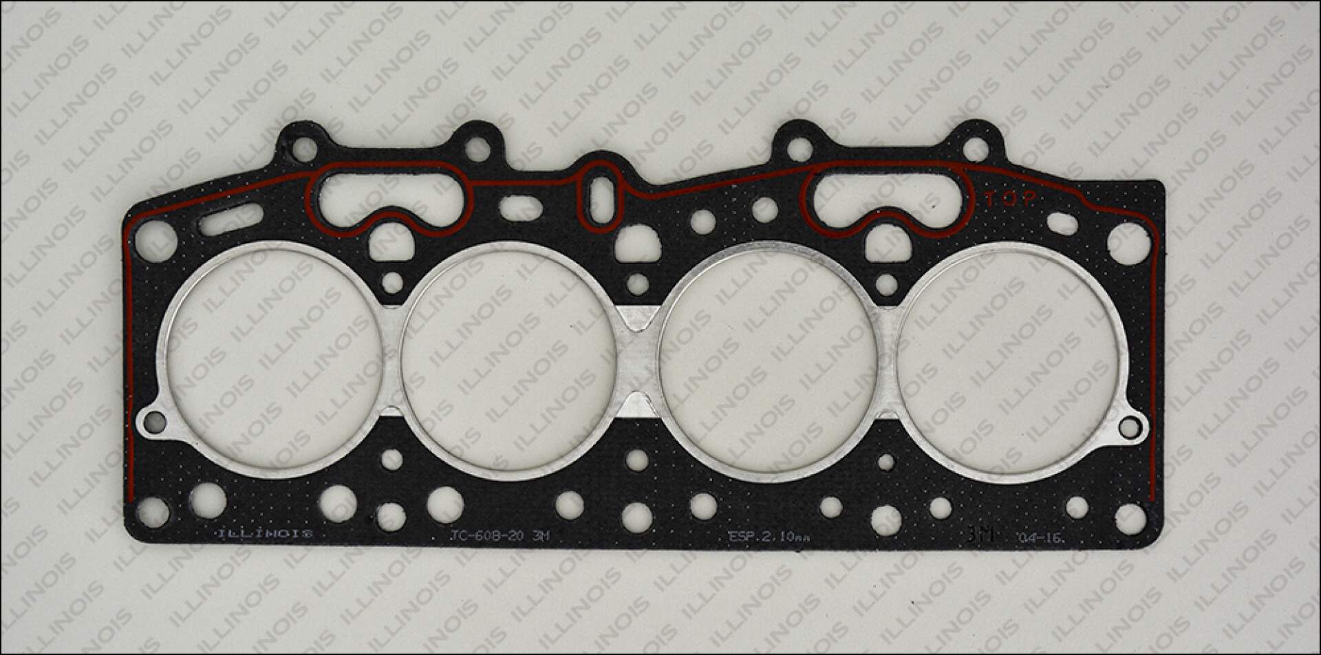 JUNTA FIAT TAPA CILINDROS MOTOR 1.3 DIESEL (3M) (260007.3M) ILLINOIS 