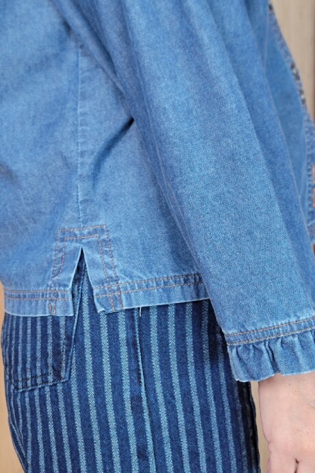 Camisa Mili Denim Azul