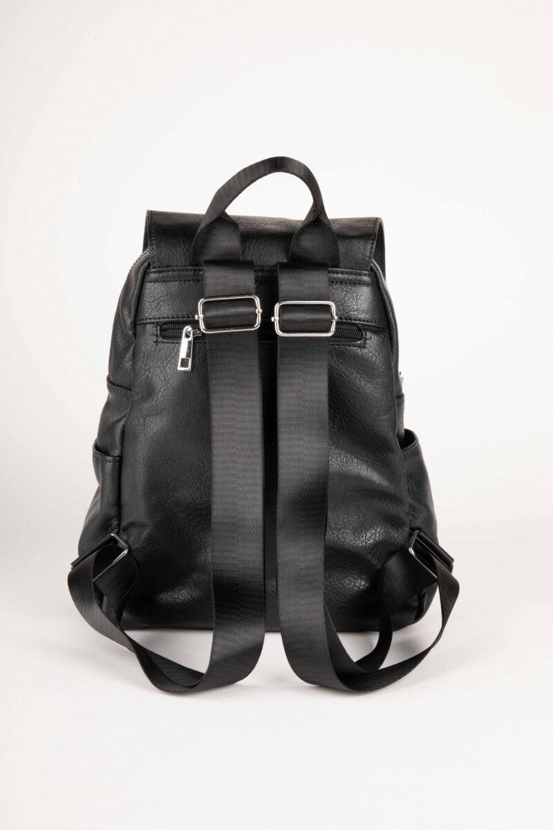 MOCHILA TULIPA Negro