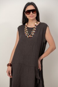 VESTIDO ADAMINA Chocolate