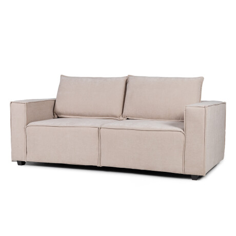 Sofá Urban - Tela Microfibra - 3 cuerpos 12072 (Beige)