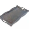 Bandeja rectangular metal T2 Cobre