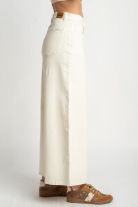 Jean Wide Leg Crudo