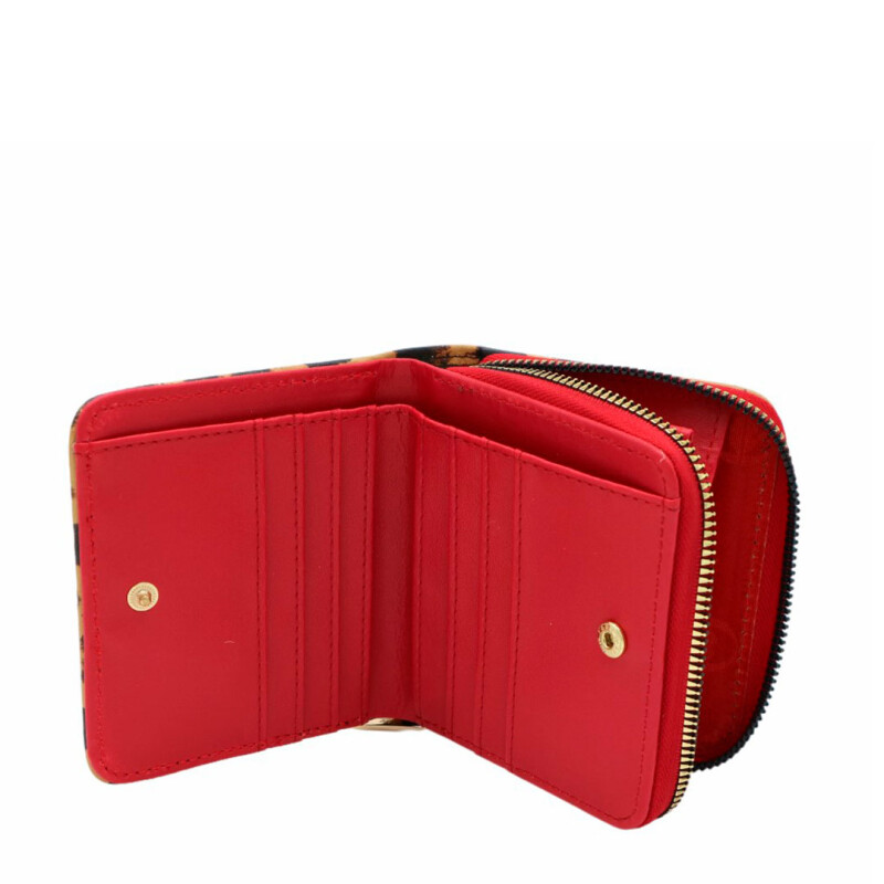 Billetera Las Oreiro Love Rojo