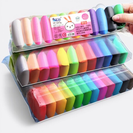 Plasticina Foamy Para Moldear Colores X12 Plasticina Foamy Para Moldear Colores X12