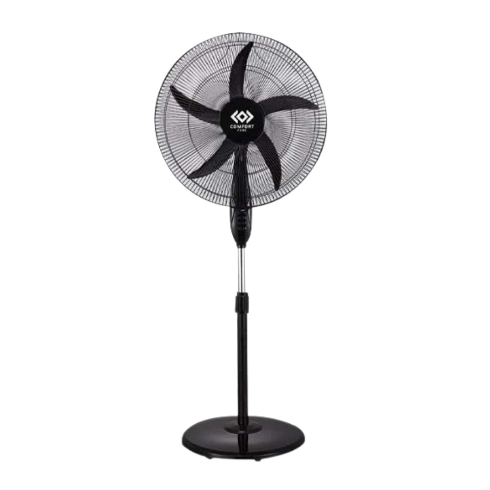 VENTILADOR DE PIE COMFORT ZONE 20PULG 3VEL BASE REDONDA Unica