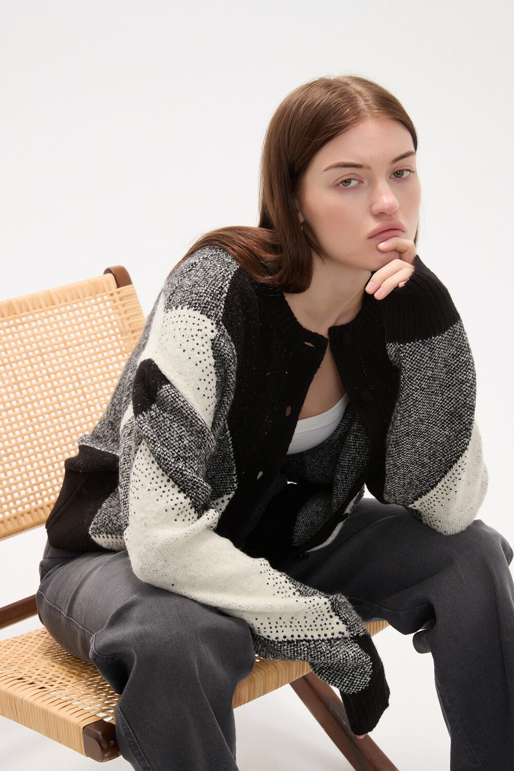 Cardigan Fyrnel Estampado 1
