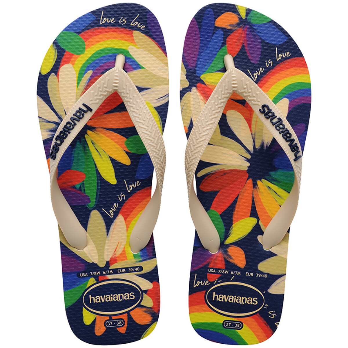 Ojotas Havaianas Top Pride - Multicolor 