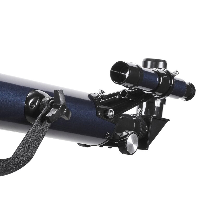 Telescopio Tasco Novice 60x700 mm – Refractor Azul con 402x y 6x24 TASCO - TELESCOPIO - 60 X 700 MM NOVICE BLUE REFRACTOR 402X MAG.6X24 FINDERSCOPE BOX