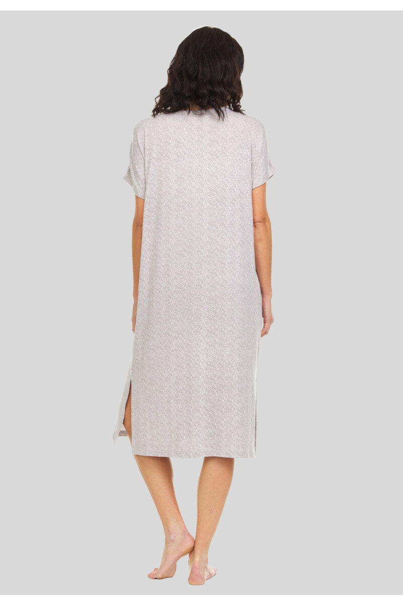 CAMISON LARGO AMPLIO GRIS