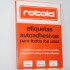 ETIQUETA ROTOLA CAJA X 30 PLANCHAS MODELO 815