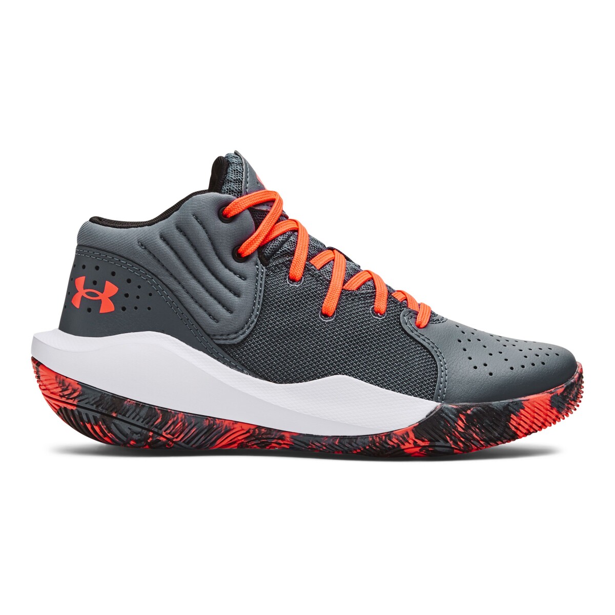 Championes Unisex Under Armour GS JET 21 - Gris - Negro 