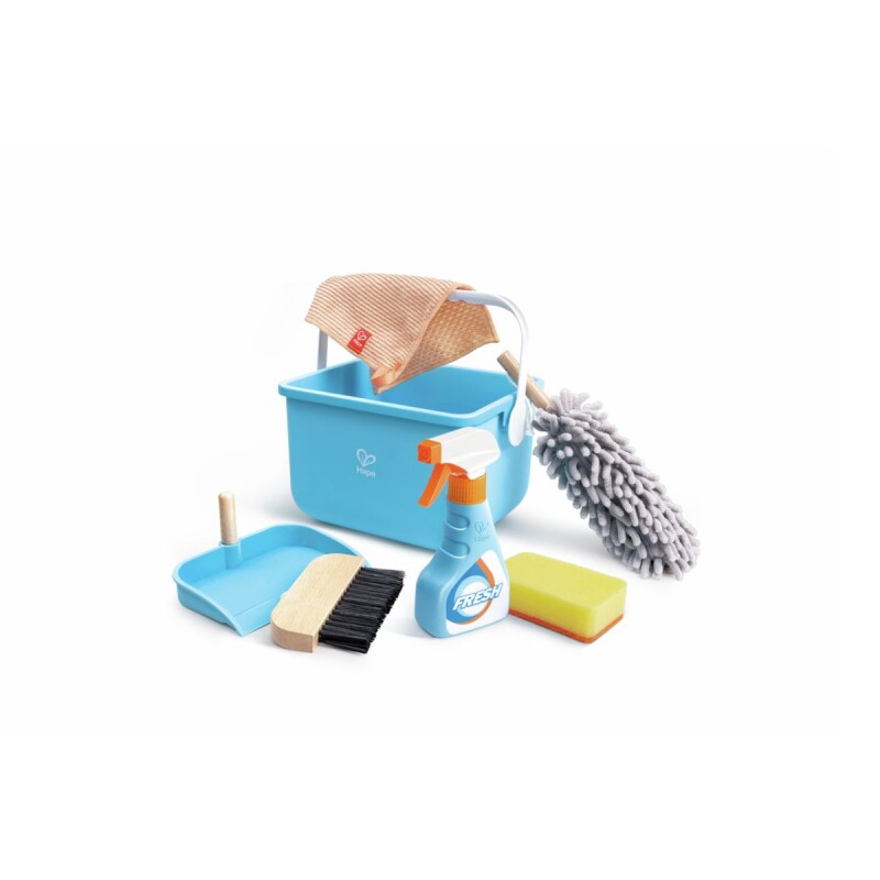 Set x7 piezas de limpieza en cubo para niños +3 Hape Set X7 Piezas De Limpieza En Cubo Para Niños +3 Hape