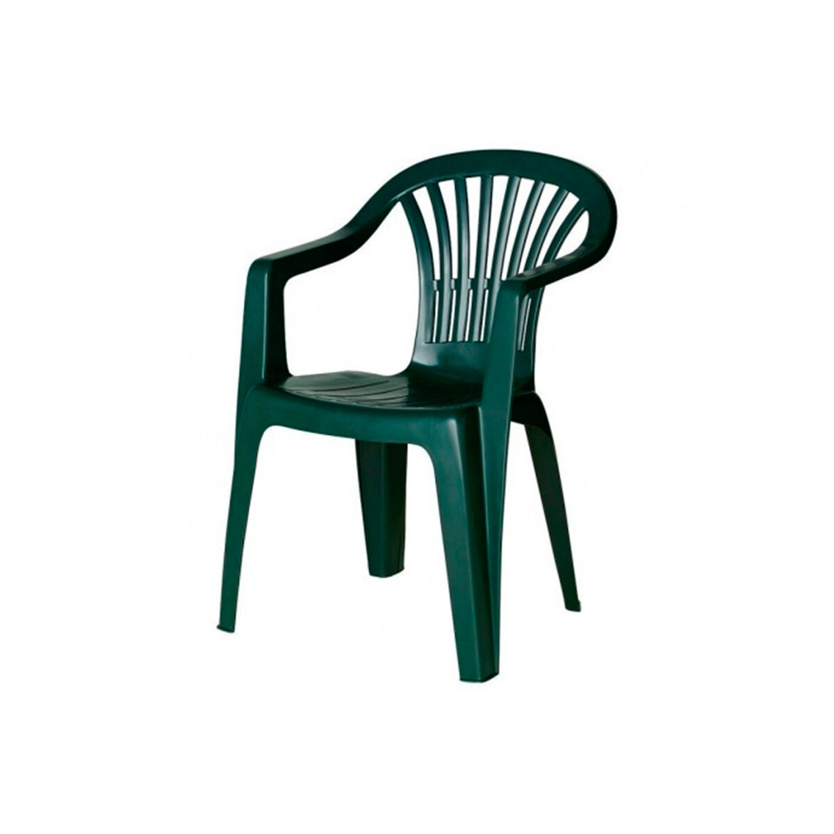 Silla Con Posabrazos Verde Altea Mor 
