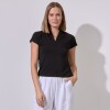 Blusa Escote V NEGRO