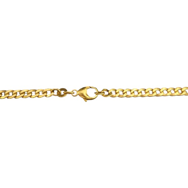 Cadena oro cubana -Oro bajo -Sin Piedra-CD8041 sinpiedra