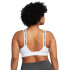 UA Infinity Mid 2.0 Bra-ORG WHT-100