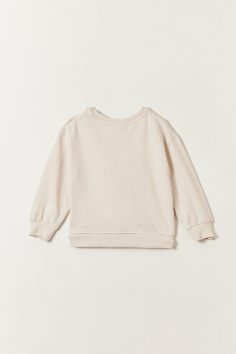 Buzo deportivo Estampa Rey León Beige