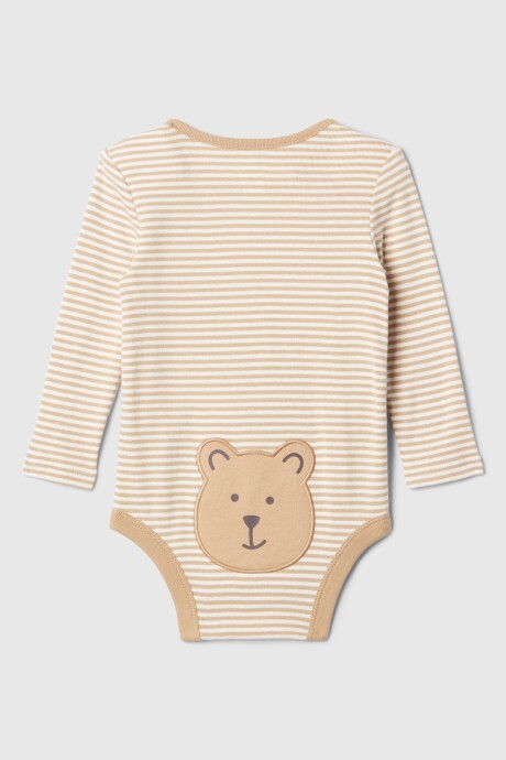 Body Kimono Gráfico Bebé Brannan Brown