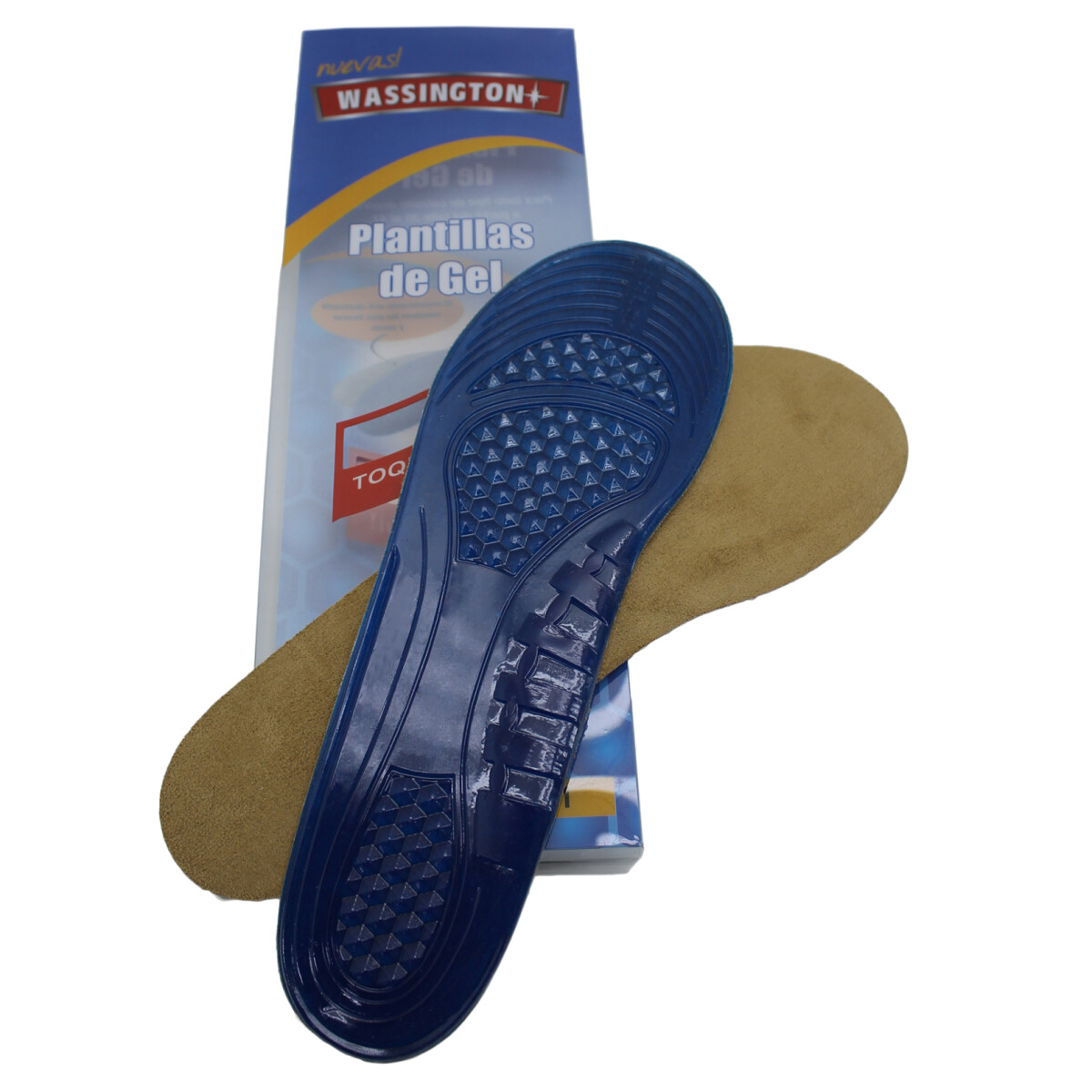 Limpiador Wassington Plantilla de Gel - Marrón Camel 