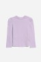 Remera mangas abullonadas LAVANDA