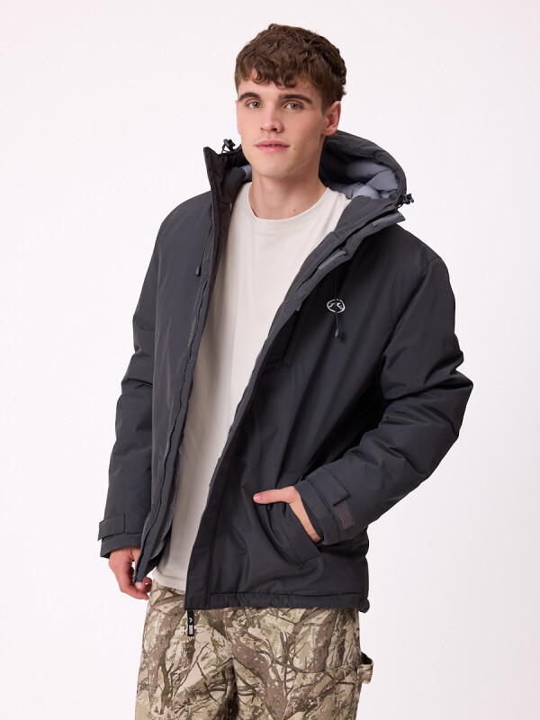 CAMPERA BANDUM RUSTY Gris Oscuro