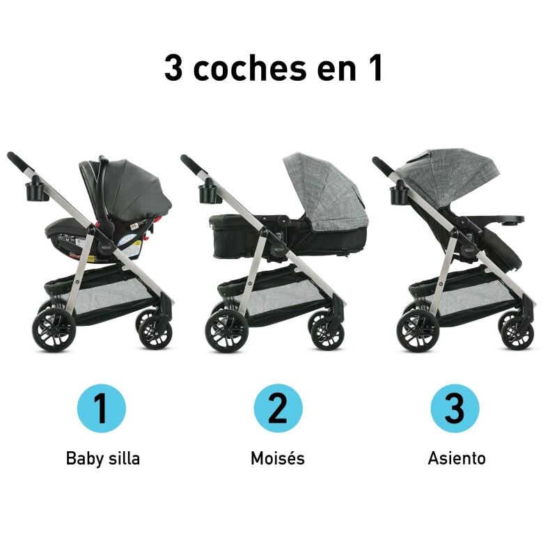 Graco Modes Pramette TS Ellington con Latch Graco Modes Pramette TS Ellington con Latch