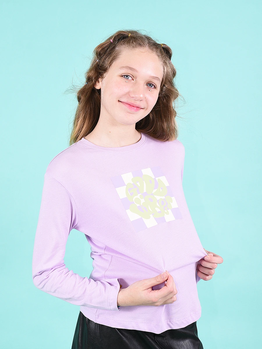 REMERA GOOD - LILA 