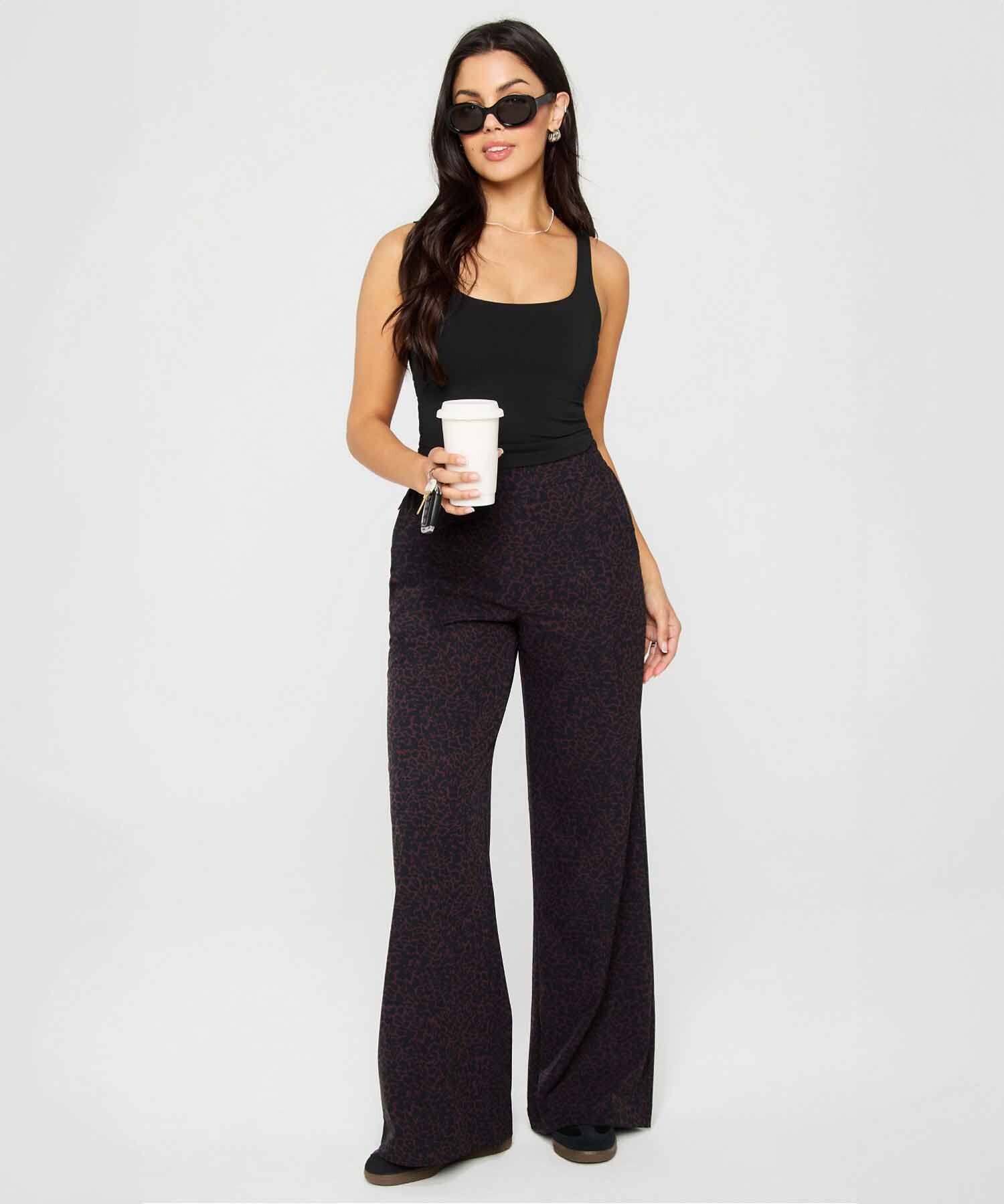 Top PureLuxe Built-In Bra Mujer Black