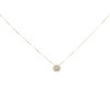 Colgante Grace en oro amarillo 18k con brillantes Colgante Grace en oro amarillo 18k con brillantes
