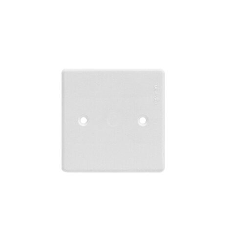 TAPA CIEGA (F) MIGNON P/ CAJA BRAZO Tapa Ciega Mignon Para Caja Brazo Blanca