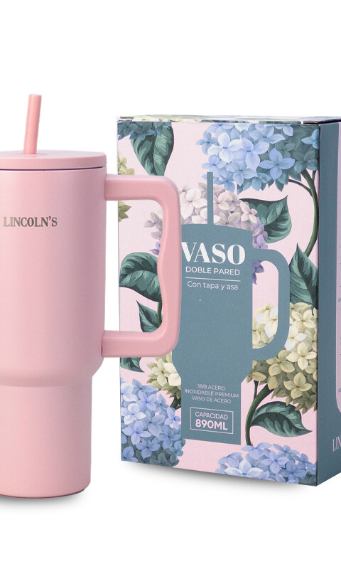 VASO TERMICO HYDRATE ROSA